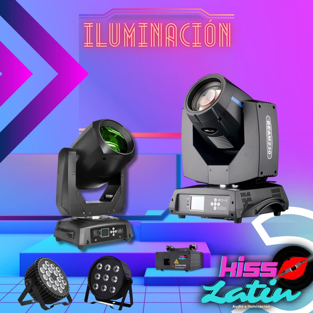 kiss latin chile arriendo de audio e iluminacion